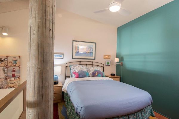 loft bedroom great for kids or vacation guests